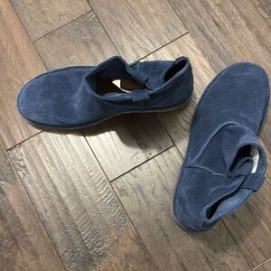 Ugg navy unlined boots